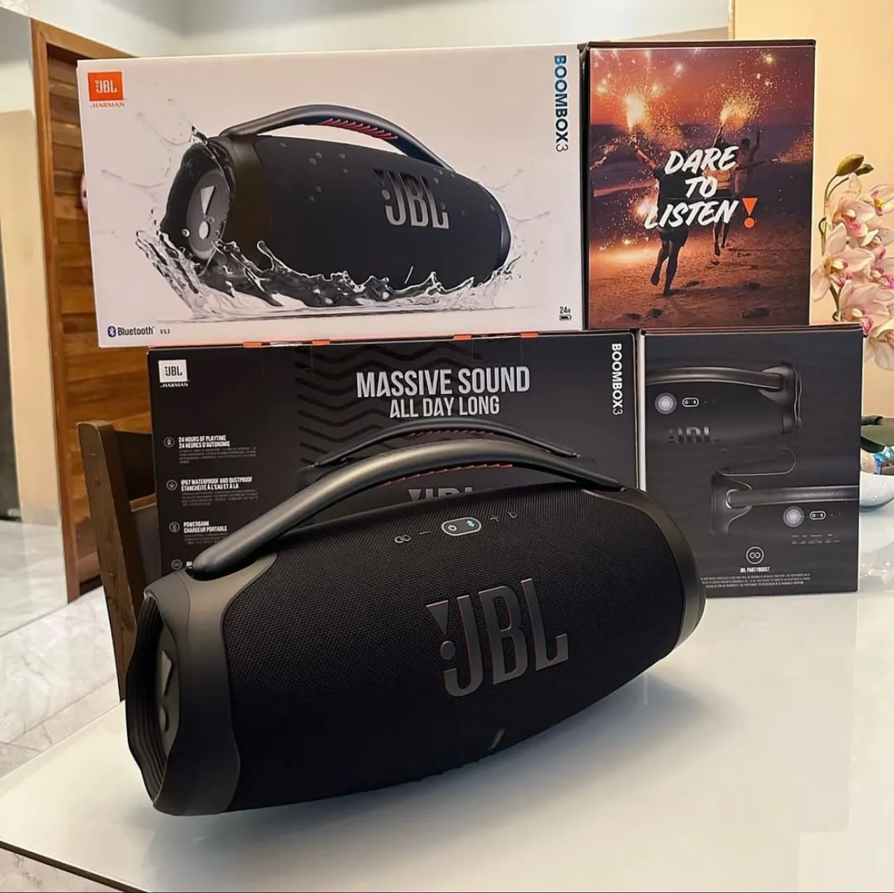 Bombox 3 bluetooth, nova lacrada