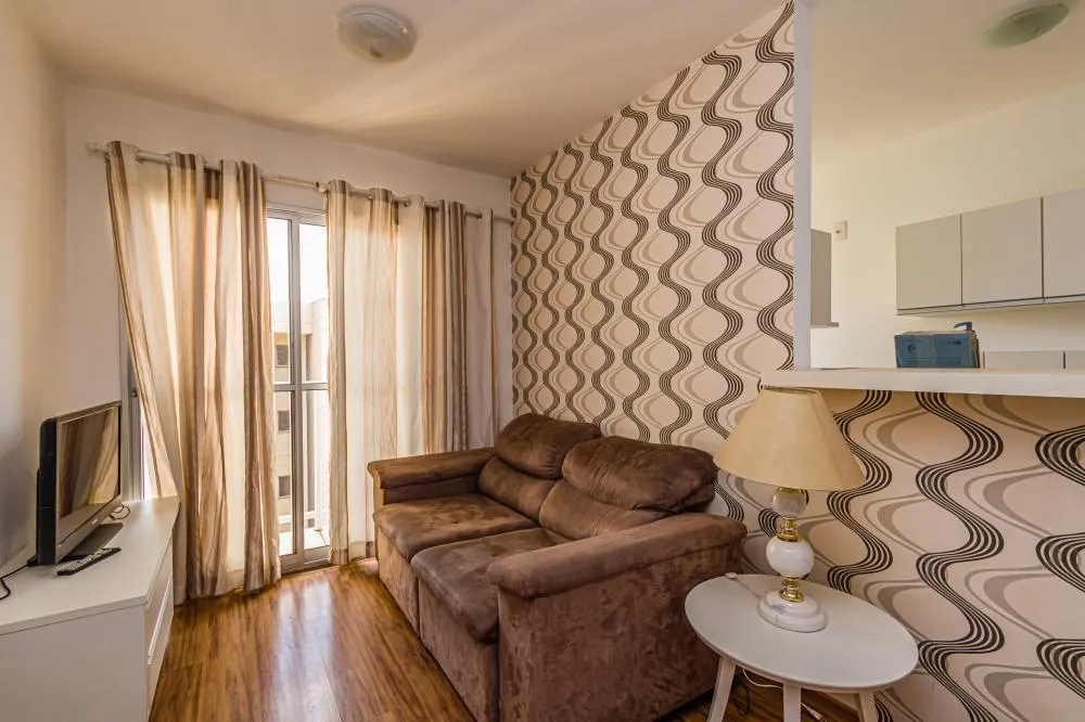 Apartamento para locação MOBILIADO em Piracicaba no Condomínio Residencial Doce Lar