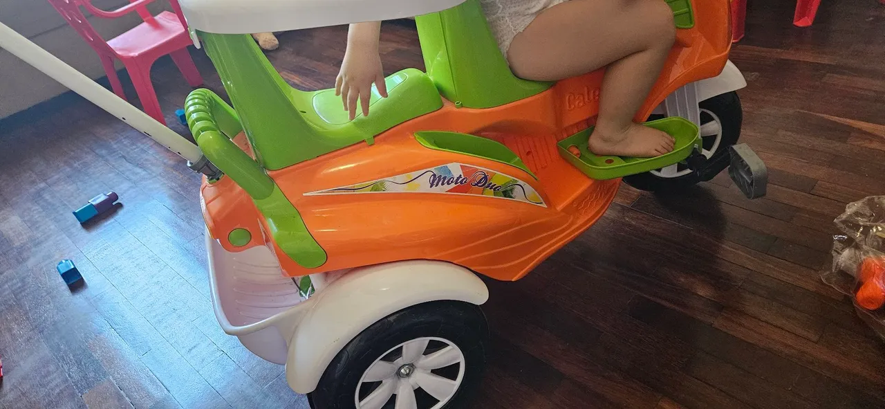 Moto Duo Infantil Triciclo