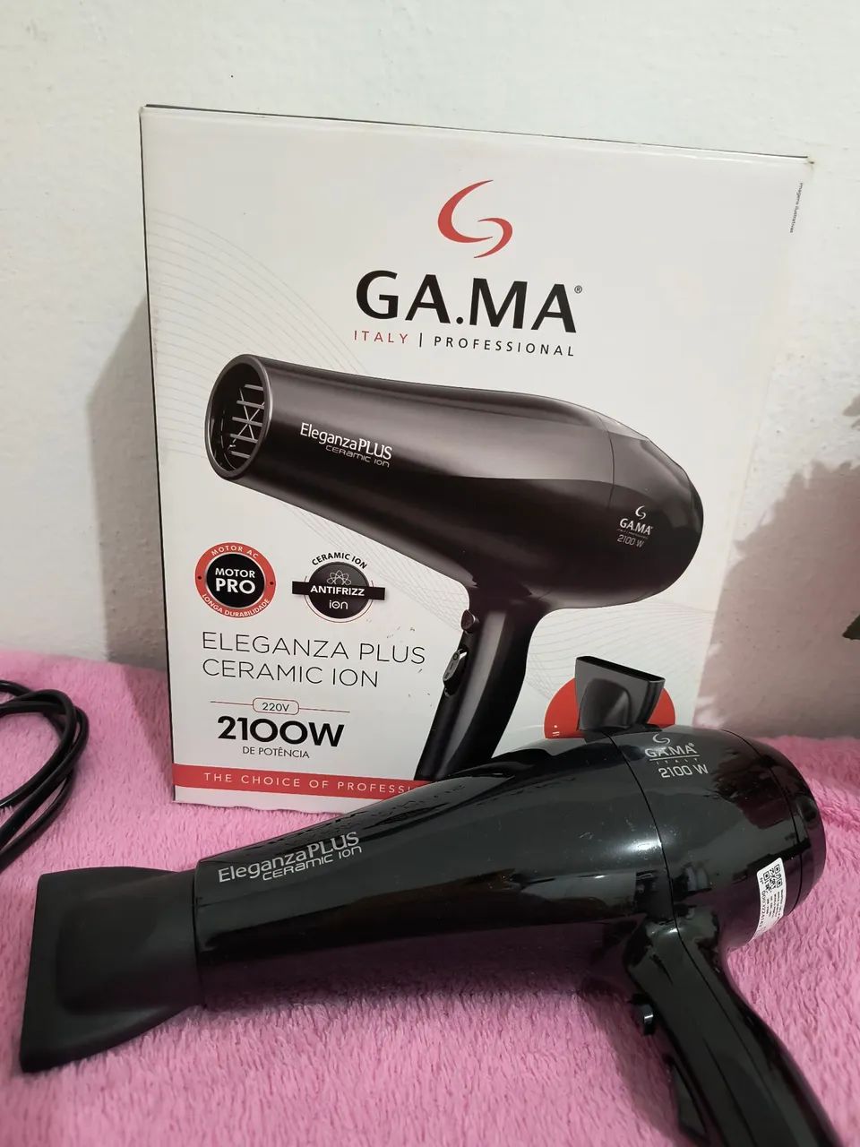 Secador Gama eleganza plus Eletroportáteis Para Cuidados