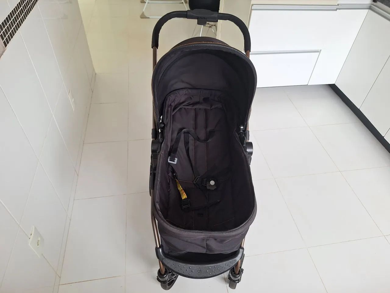 Carrinho de Bebê - Preto - Foto 5