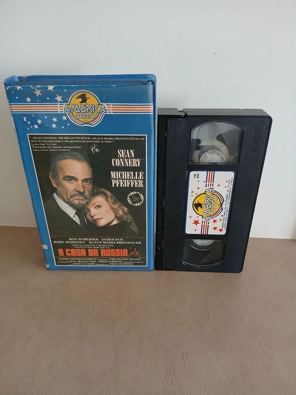VHS A Casa da Rússia - Sean Connery e Michelle Pfeiffer