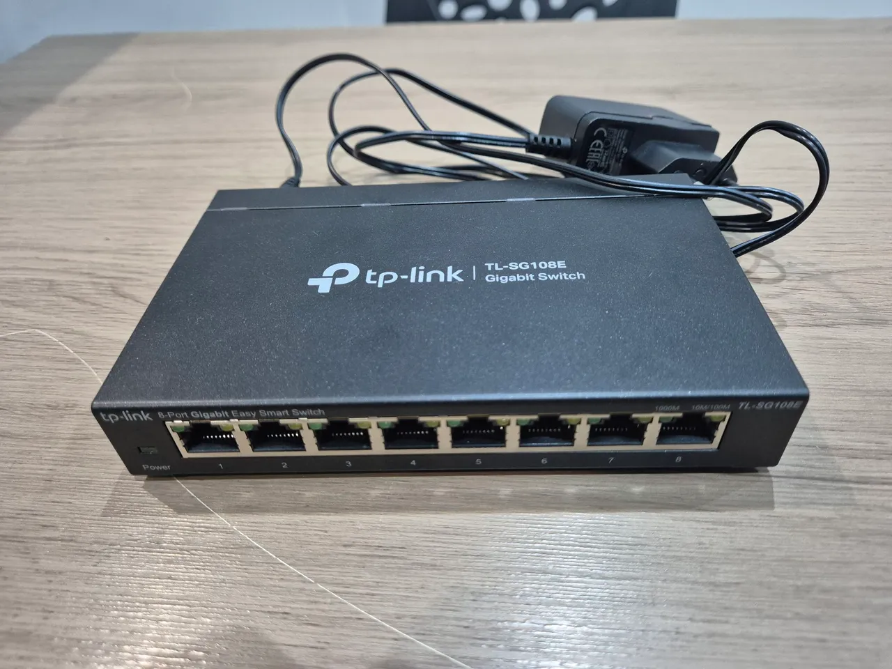 Switch Gerenciavel TP-Link TL-SG108E 8 Portas Gigabit