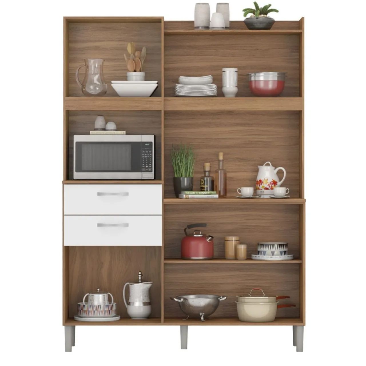 Cozinha moderna com portas e gavetas entrega e montagem grátis  - Foto 2