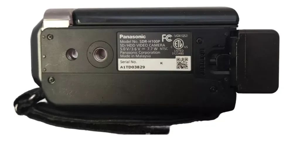 Filmadora Panasonic Sdr-h100p 80 Gb Camcorder Tudo 100% #av (Usado) - Foto 6