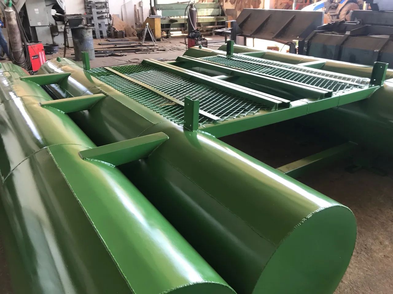 Balsa para motobombas de irrigação - Foto 5