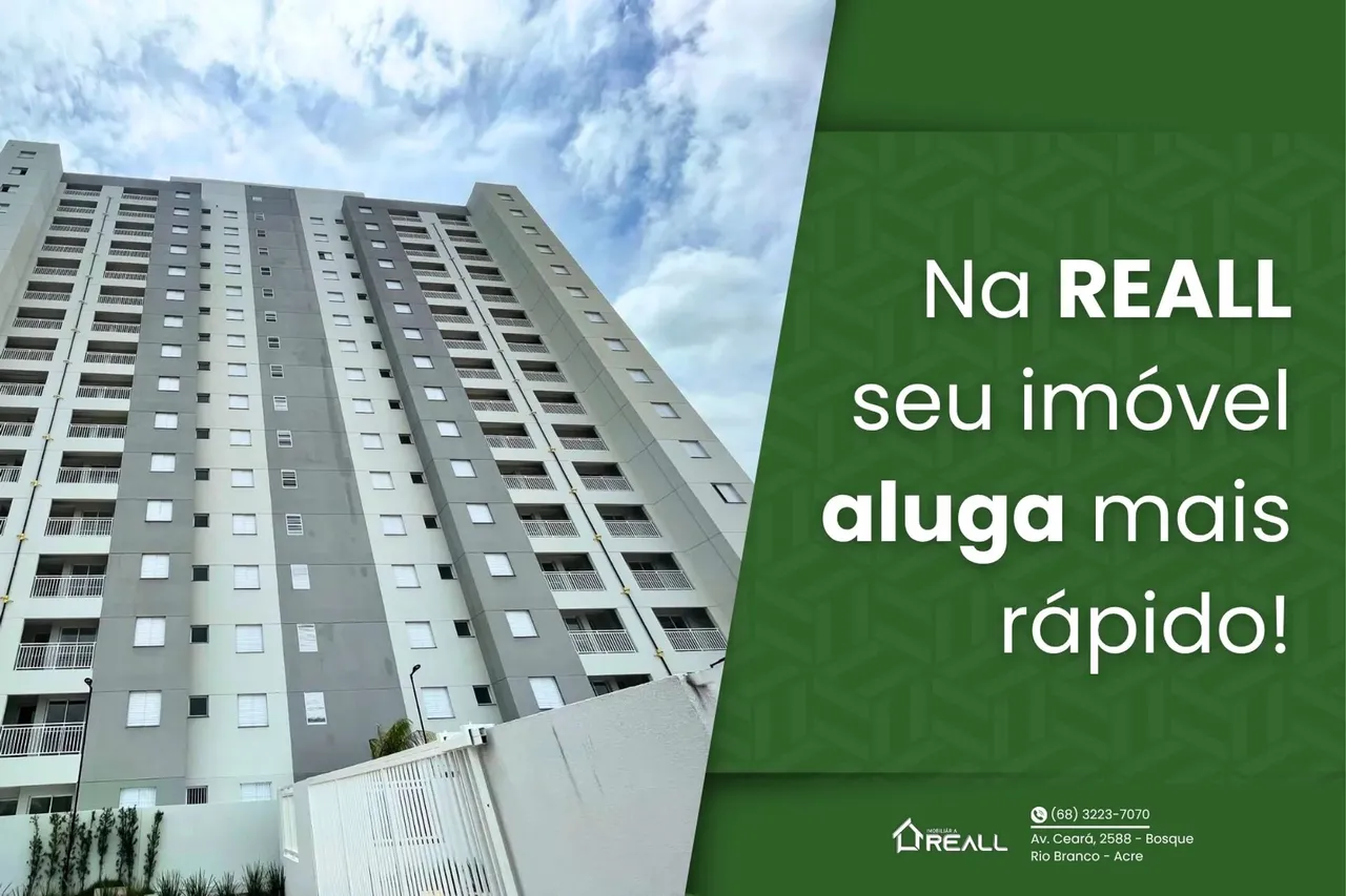 Condomínio Sports Garden, aluga-se apartamento com 2 quartos, moveis planejados e 49 m².