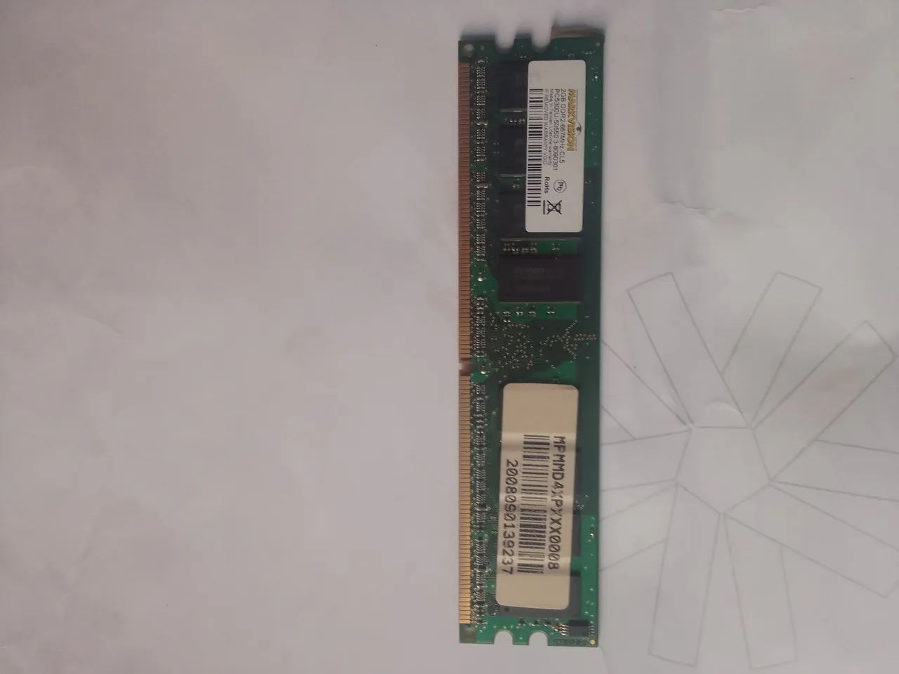 Memória RAM markvision 2gb 667mhz ddr2