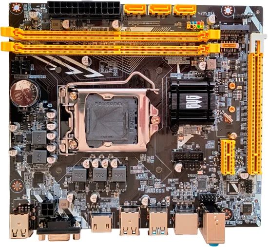 Placa Mae Revenger H110 DDR4 LGA 1151 ddr 4 com hdmi slot m.2 nvme giga lan hdmi vga pode  - Foto 3