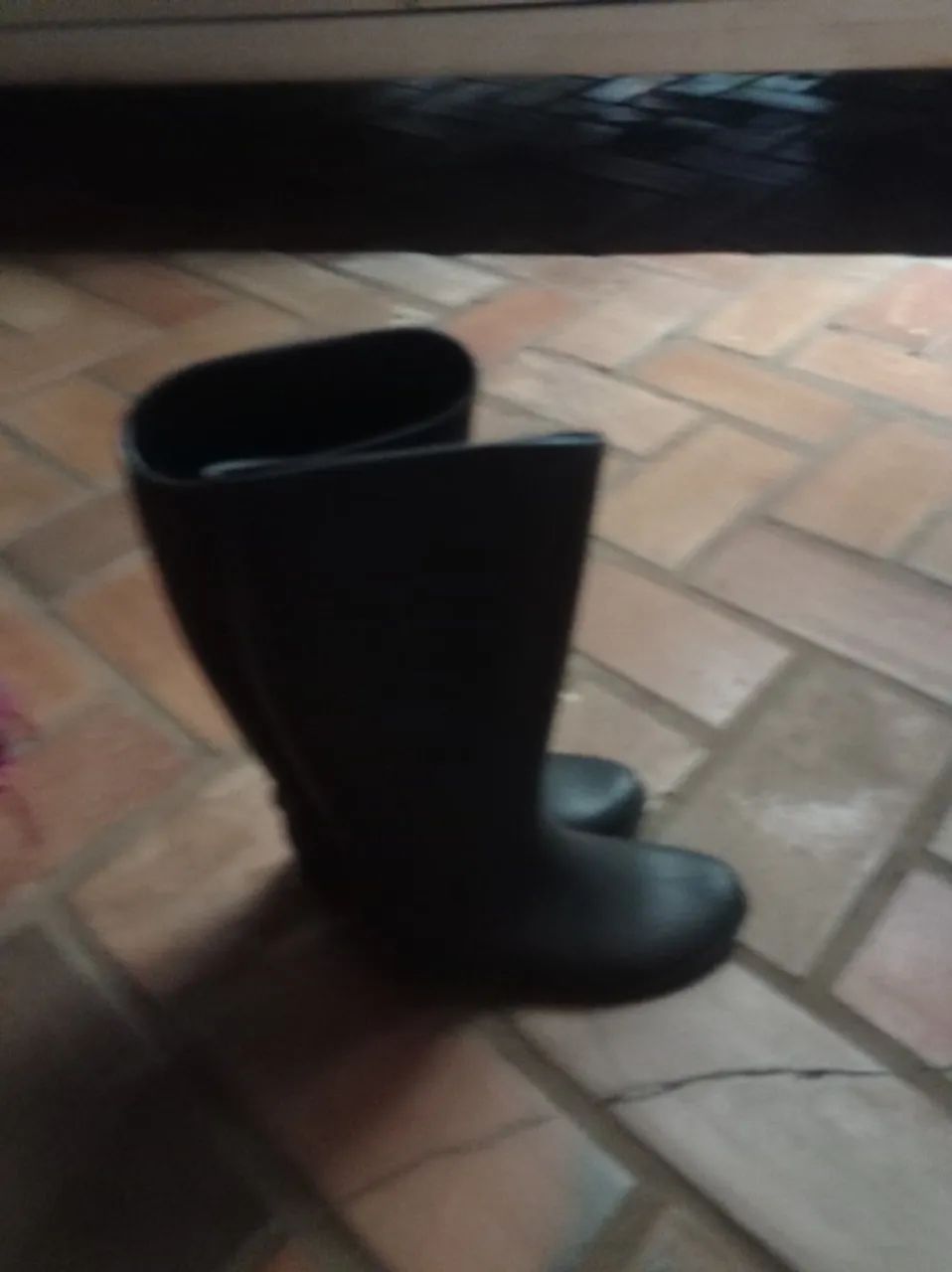 Bota de borracha infantil para hipismo - Foto 5
