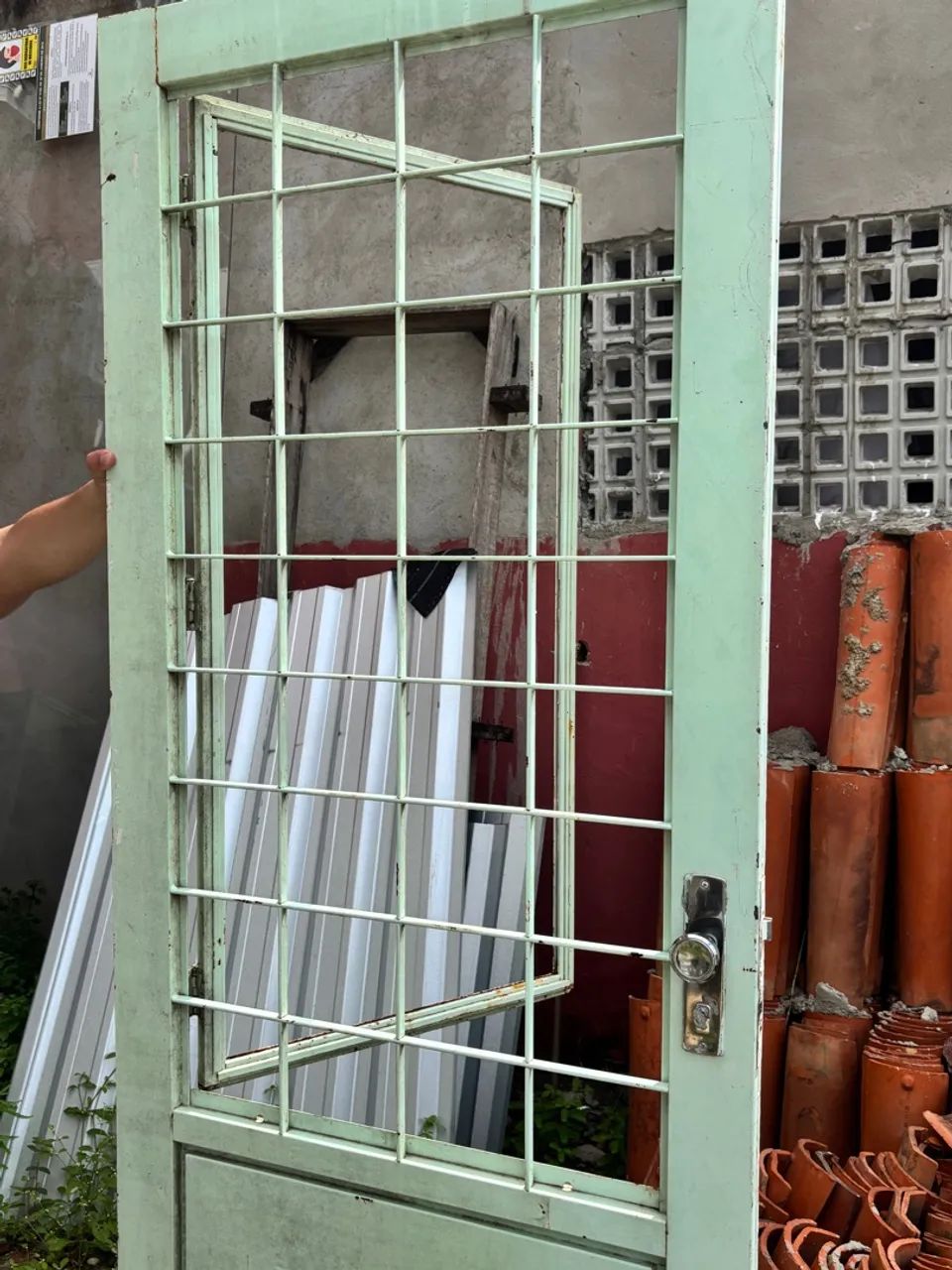 Porta de aço grande  - Foto 3