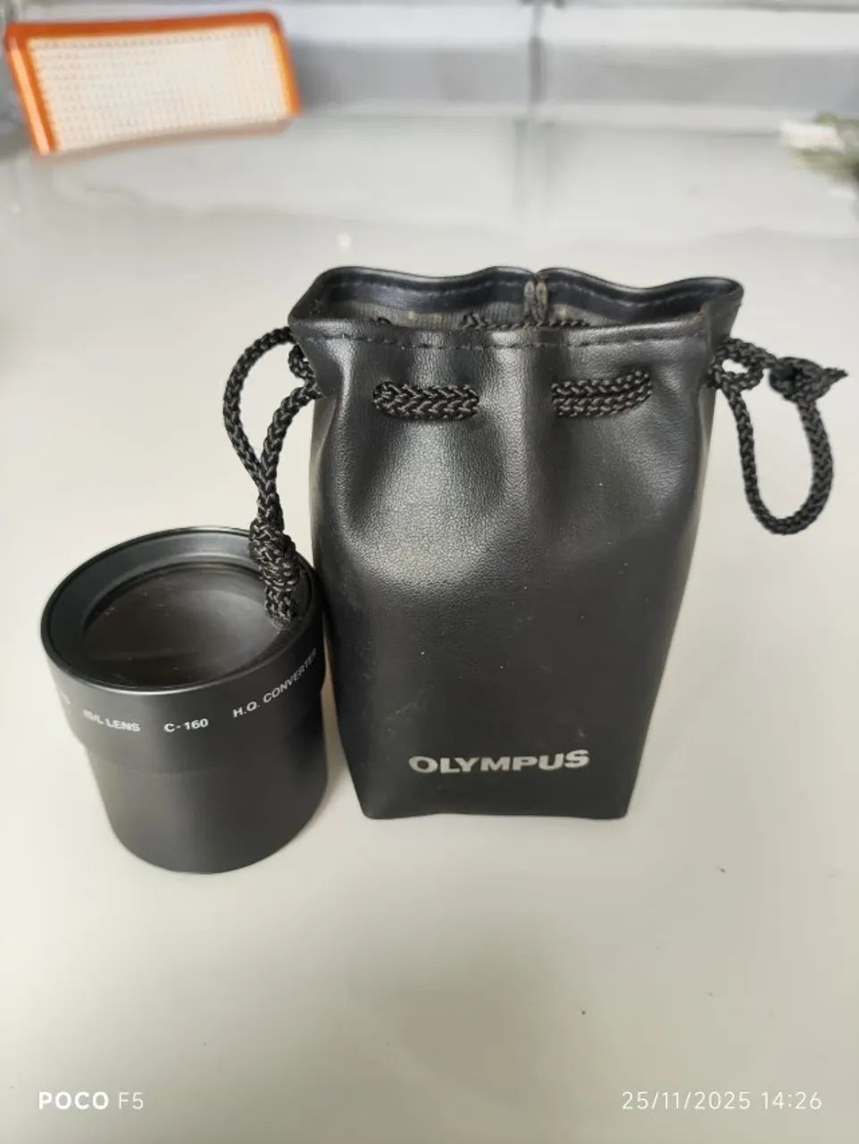 Câmera Fotográfica Olympus IS-300 Analógica Relíquia Funcionando + Lente - Foto 3