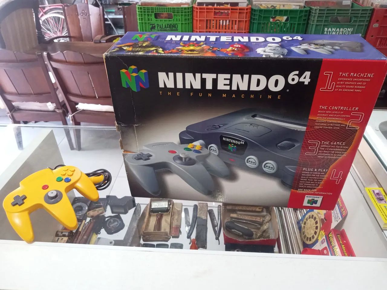 ? Nintendo 64 Completo - Funcionando Perfeitamente! ?