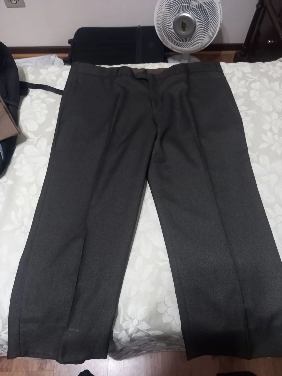 Calça social marrom  escura