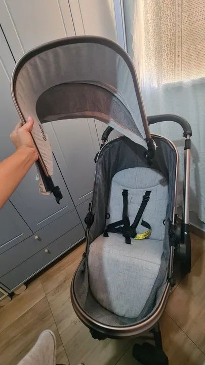 Kit completo Vulcan 360° dzieco + bebê conforto + base do carro - Foto 4