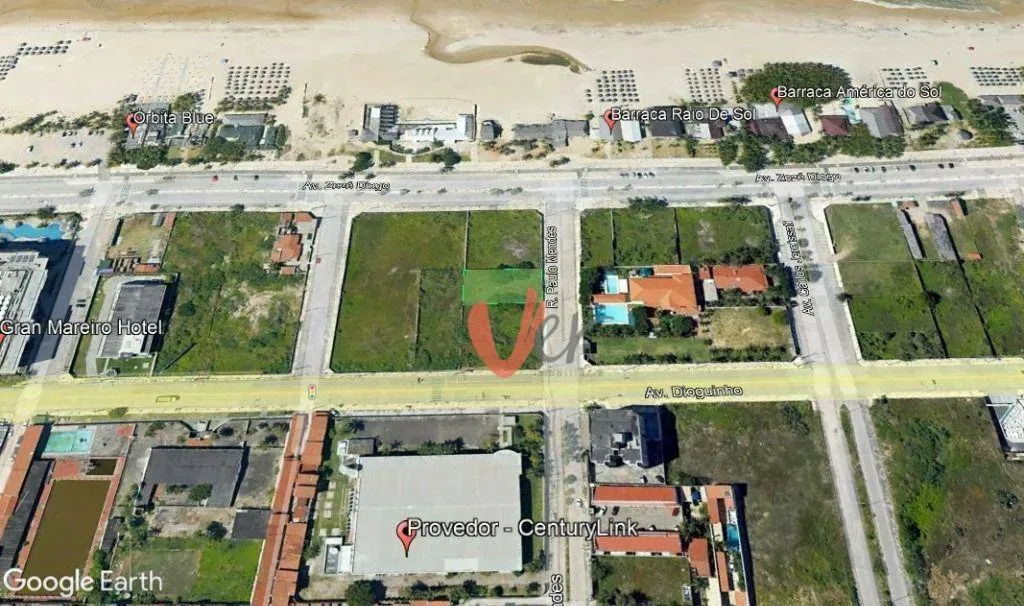 Terreno para alugar, 858 m² por R$ 7.000,00/mês - Praia do Futuro - Fortaleza/CE