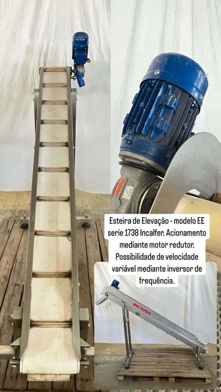 Esteira Transportadora Inclinada Industrial - Foto 3