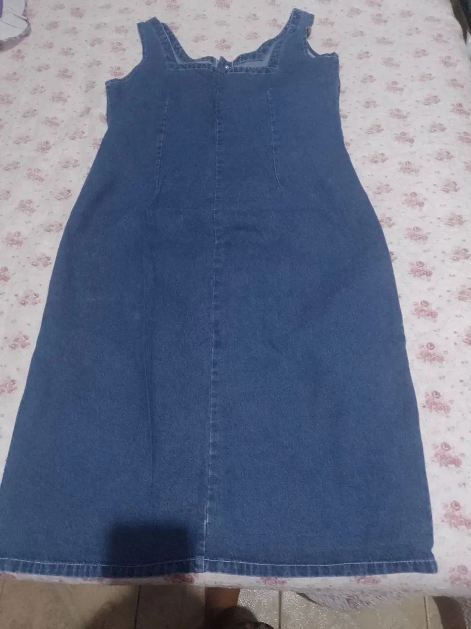 Vestido, jeans, Tam GG, 30 Reais.. - Foto 2