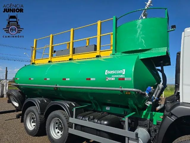 VW 26280 ano 2023 traçado tanque Pipa Bombeiro Gascom - Apenas 39.000 km.  - Foto 11