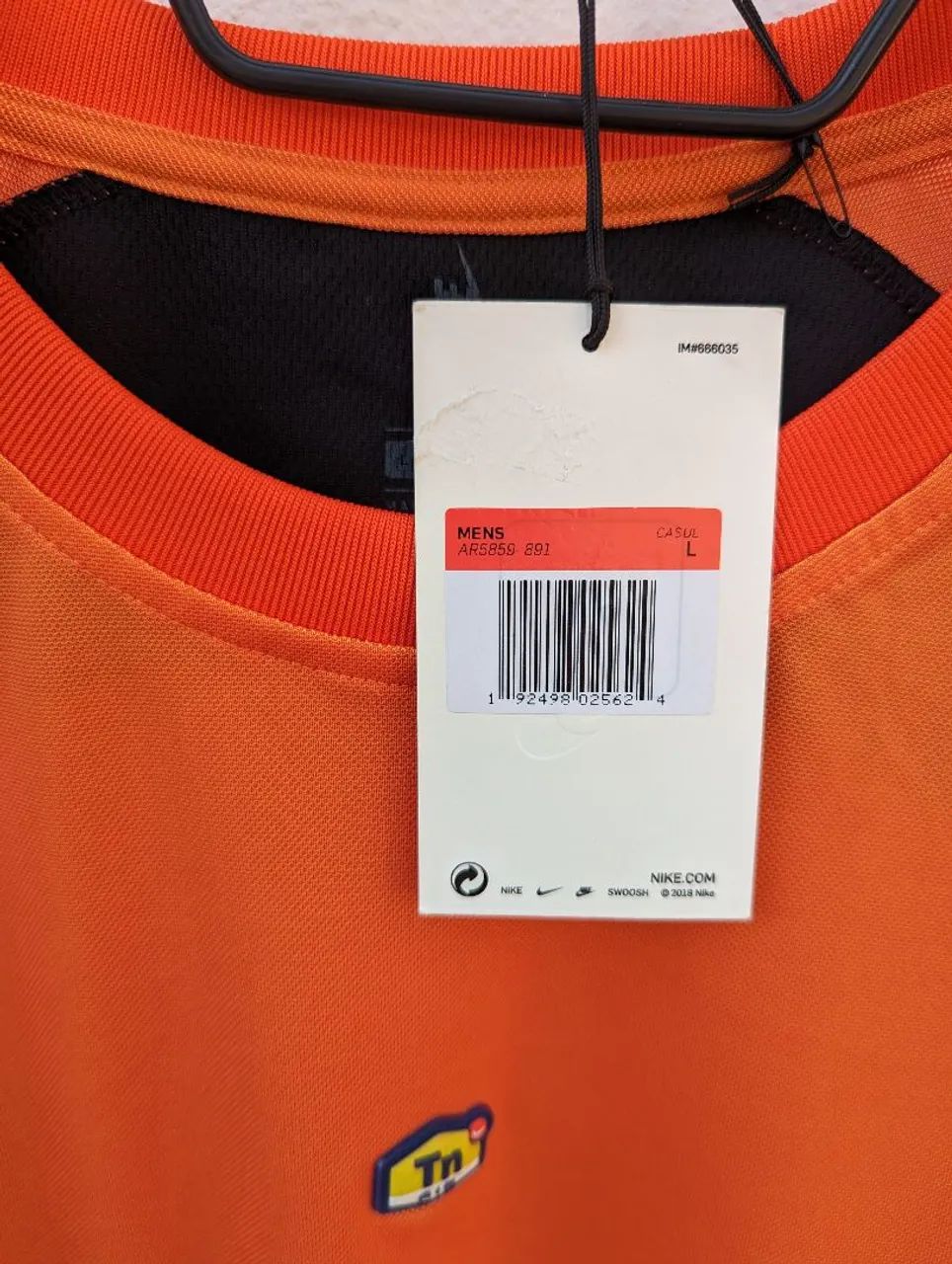 Camiseta Nike airmax Tn laranja - Roupas - Perequê, Ilhabela