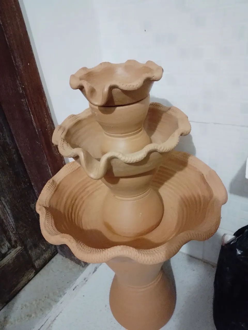 Linda fonte de barro 75 cm zap * - Foto 2