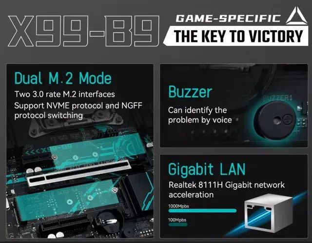 Placa mãe MACHINIST X99 B9 CHIPSET C612 - Foto 5