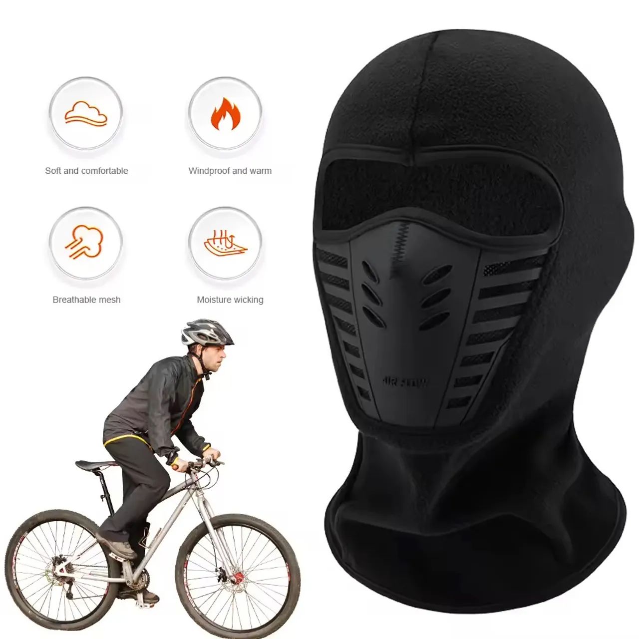 Balaclava Térmica para Ciclismo - Conforto e Proteção