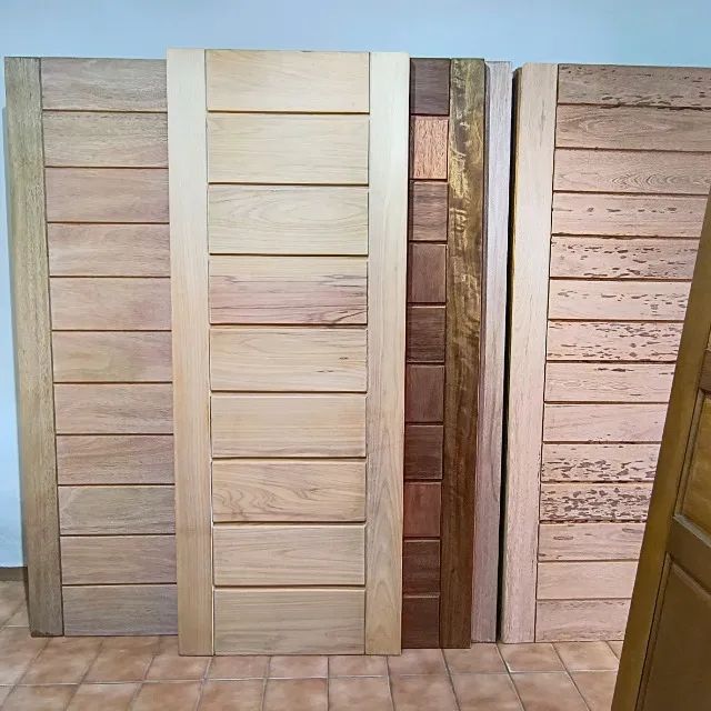 Porta Maciça BBB Madeira de Tauari 
