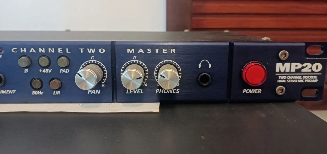 PreSonus MP20 - Pré amplificador de microfone - Foto 3