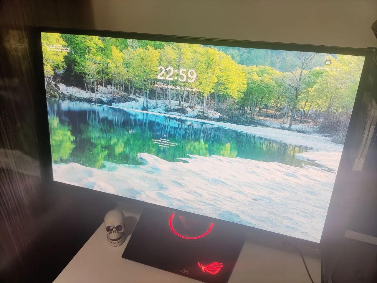 Monitor Asus 27' QHD IPS 165hz *Defeito*