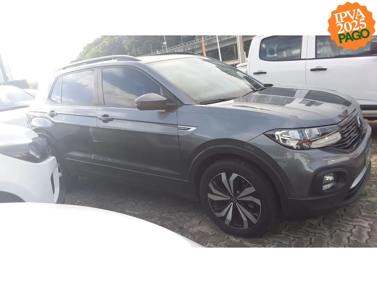 Volkswagen T-cross 2024 1.0 200 tsi total flex comfortline automático - Foto 4