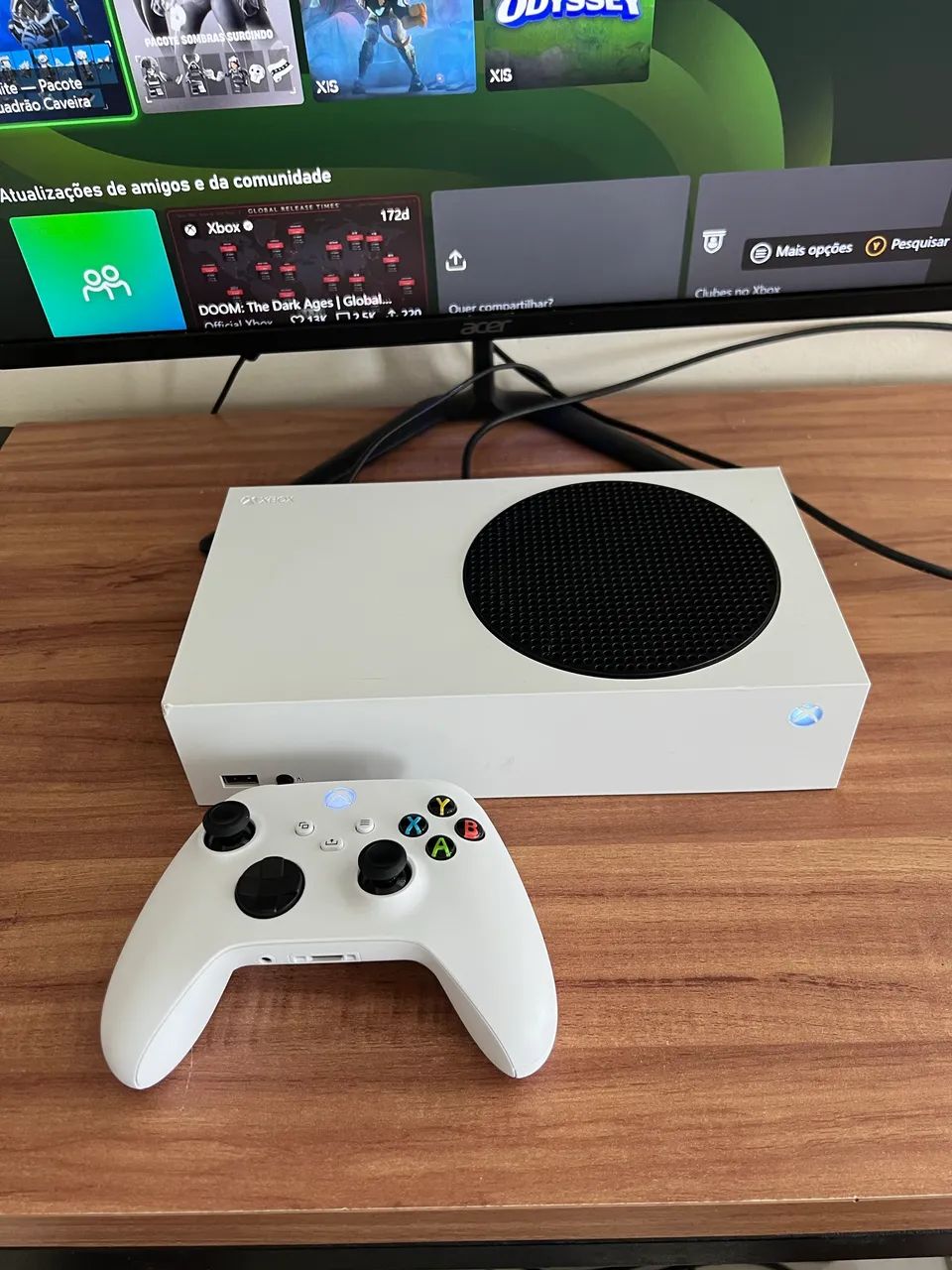 Xbox Séries S,  aceito cartão!