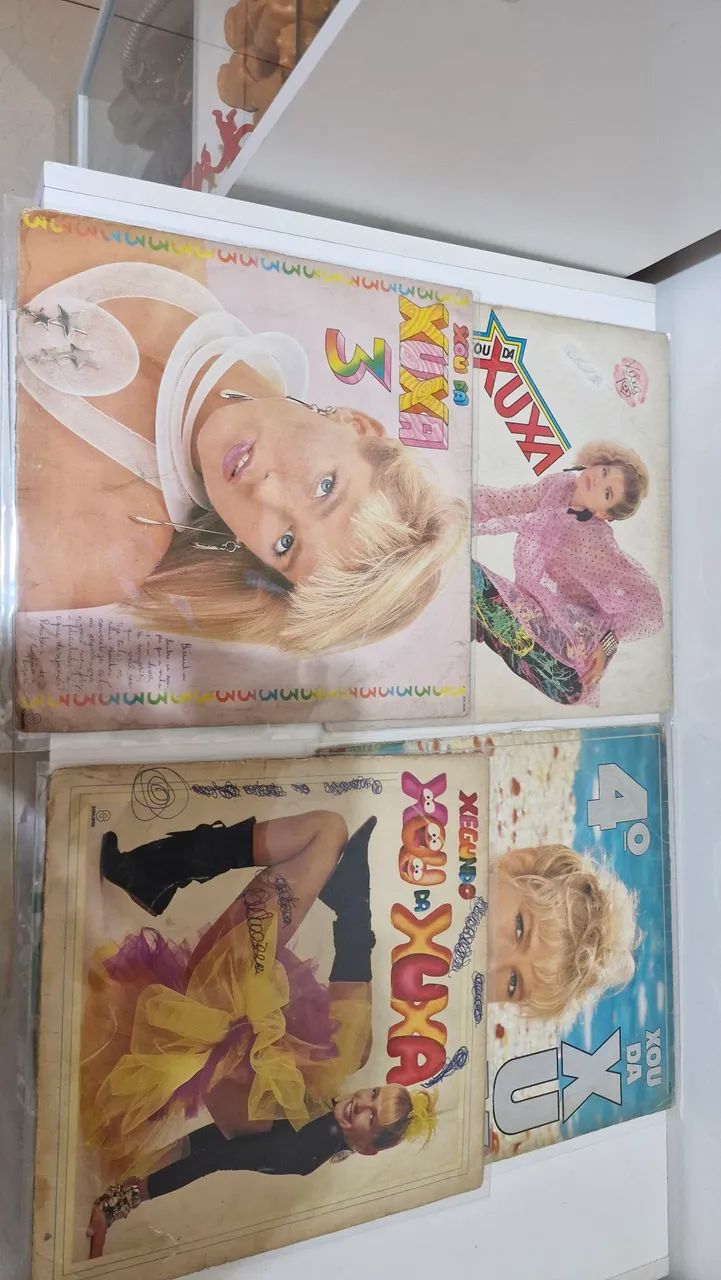 Lote 4 discos vinil Xou da Xuxa (Leia anuncio)
