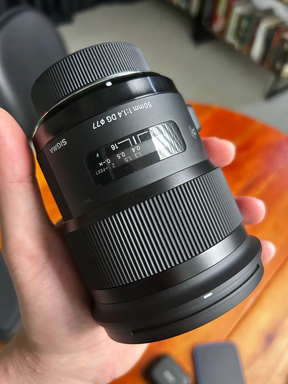 Lente Nikon Sigma 50mm F/1.4 - Foto 3