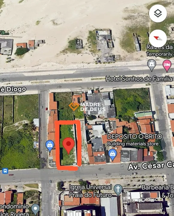 Terreno da Praia do Futuro com 680m² na Avenida