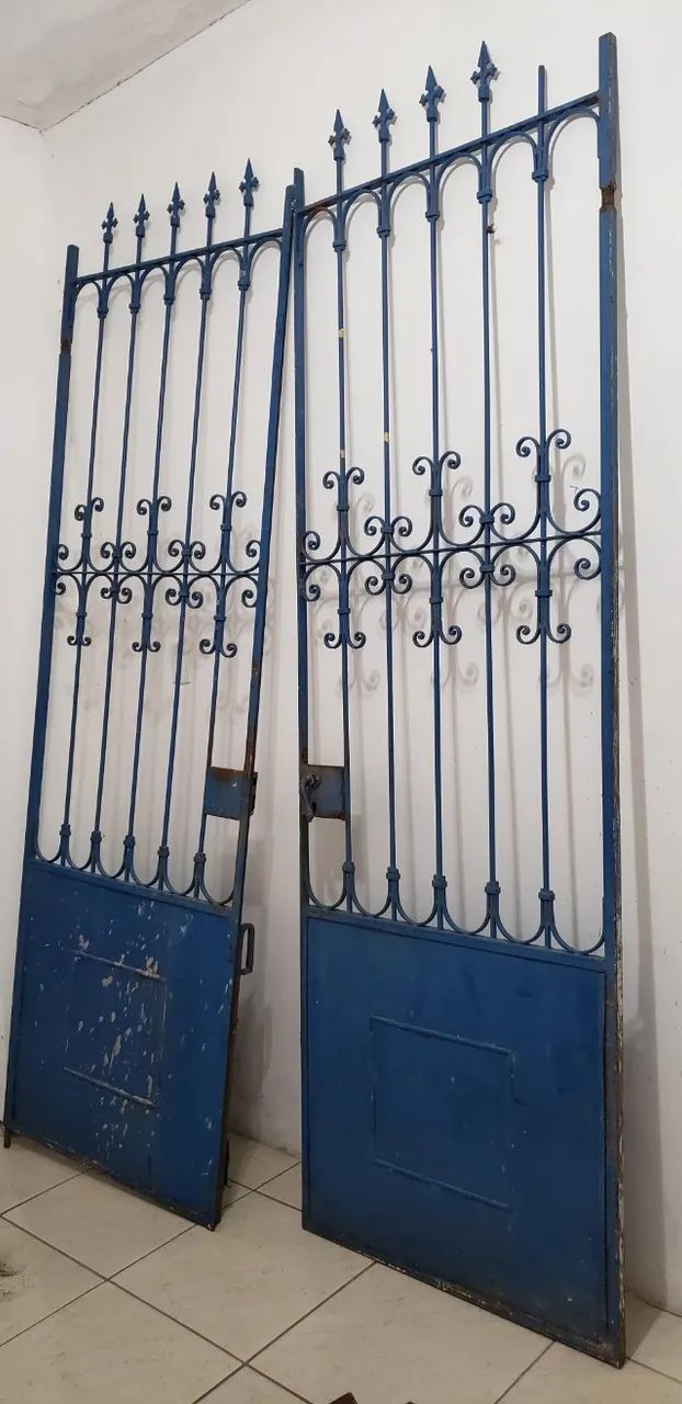 Portão de ferro antigo  - Foto 3