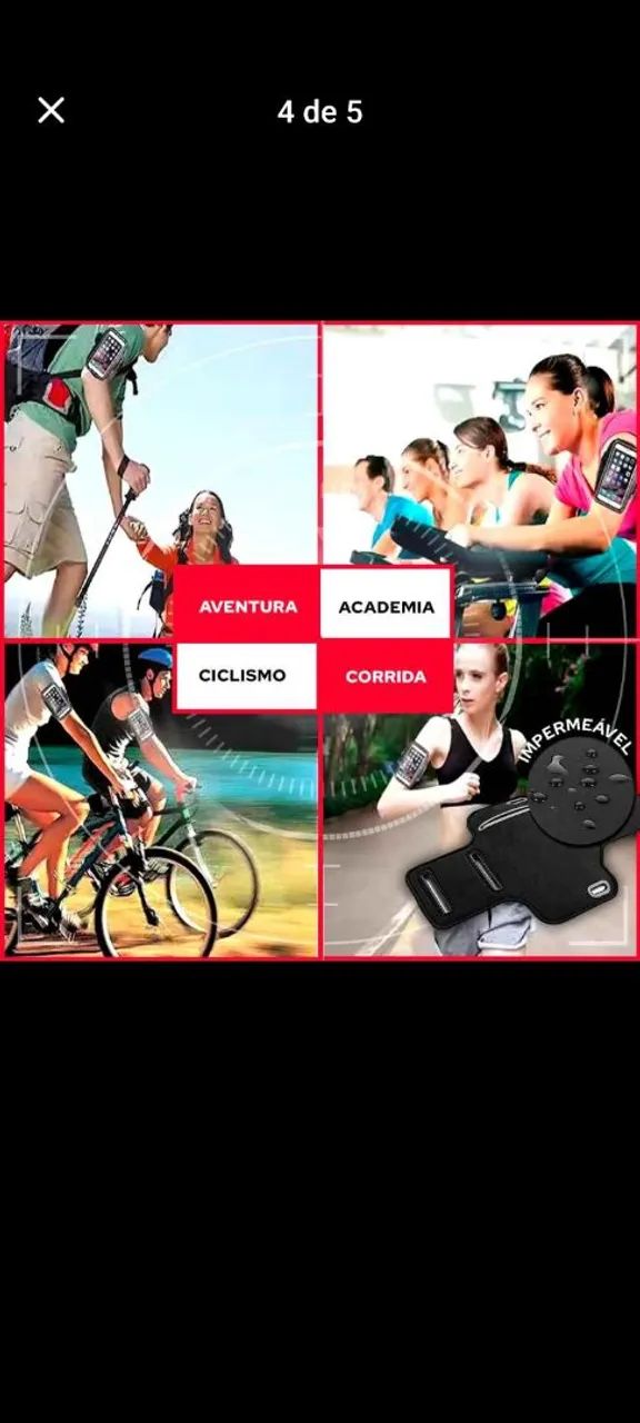 Suporte para Braço para Celular - Exercício e Corrida - Foto 4