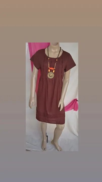 VESTIDO SOCIAL EM VISCOLINHO - Foto 2