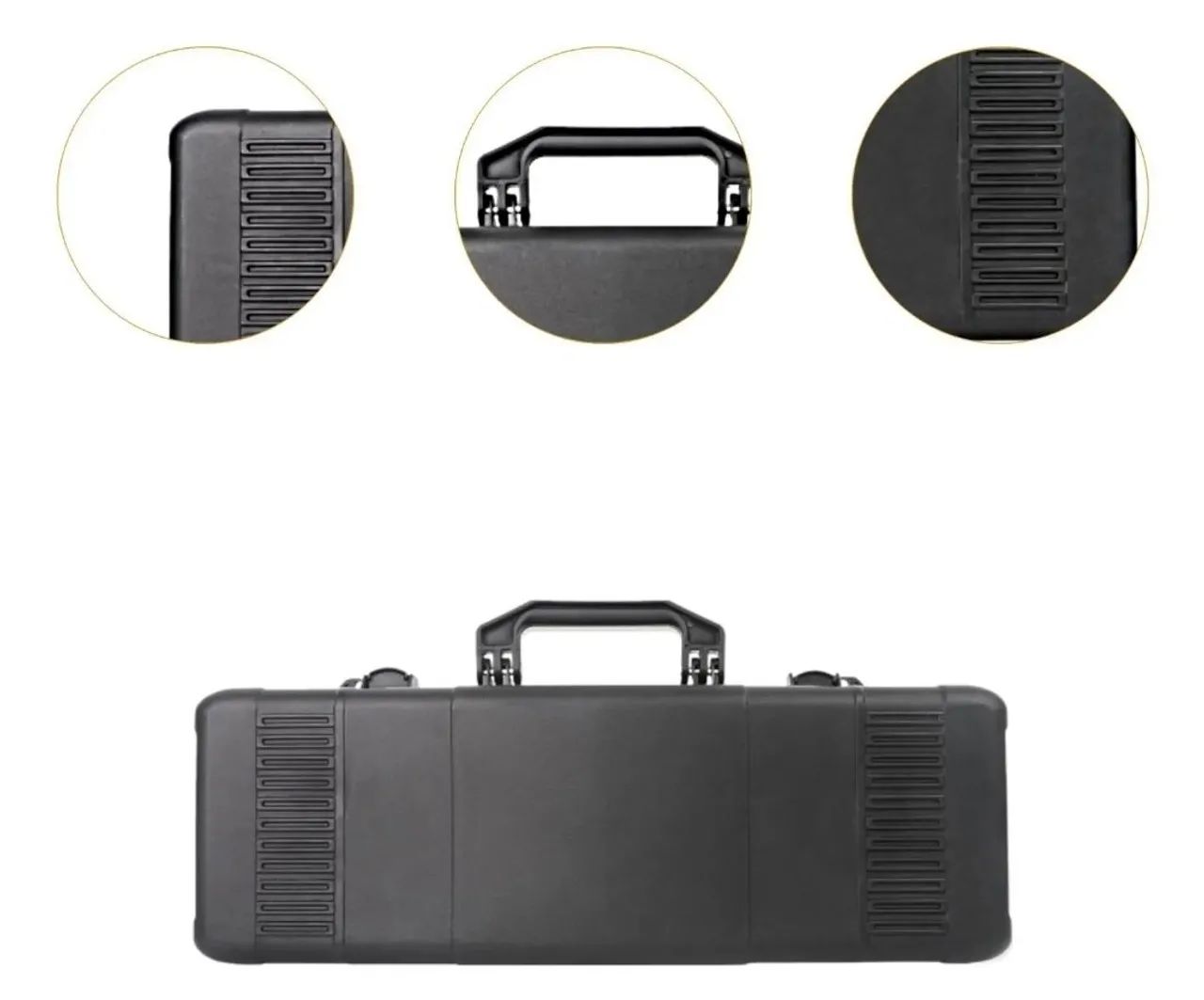 Maleta Case Rigido 54 x 21 x 10 preto case rigido - Foto 3