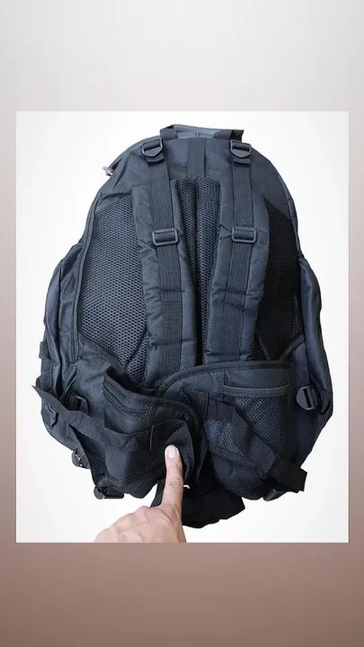 Mochila Oakley -importada - Preta - Camuflada 35l - Foto 4