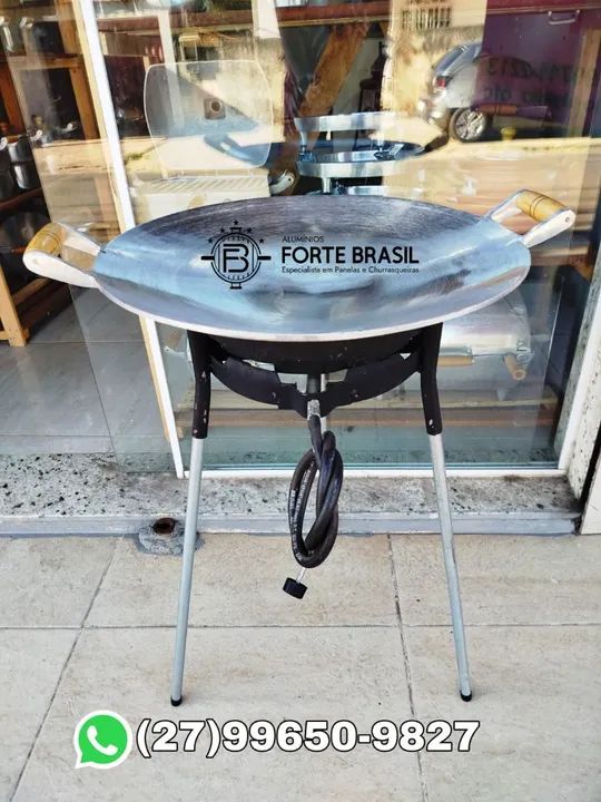 DISCO TIPO ARADO EM ALUMÍNIO BATIDO BASE A GÁS 