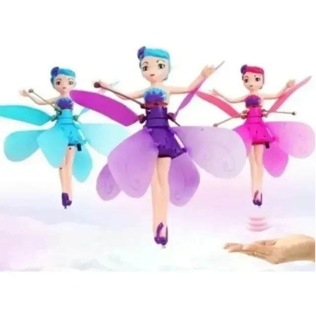 Boneca Fada Mágica Voadora Aerocraft - Foto 2