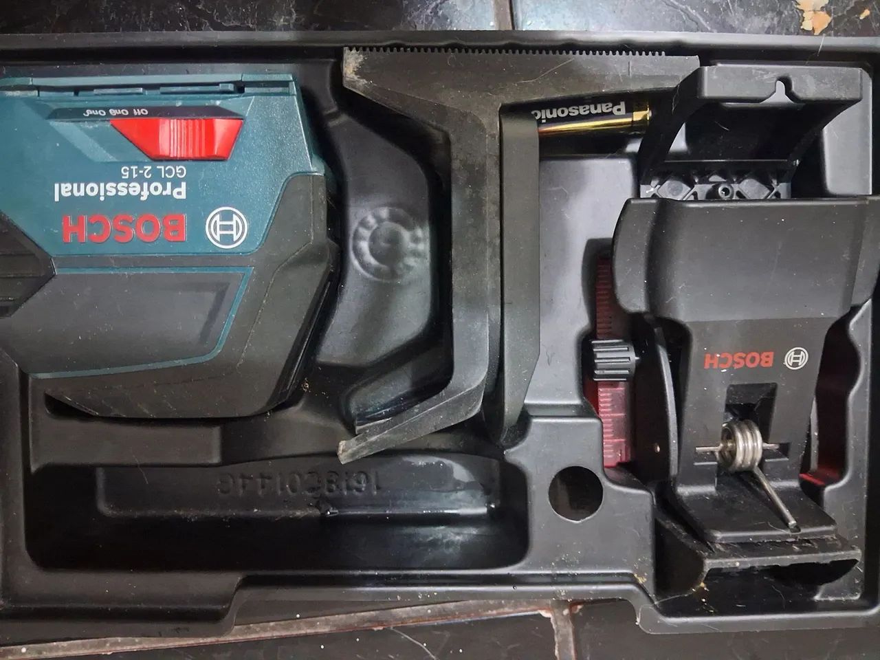 Nível a laser Bosch GCL 2-16 profissional "LEIA"