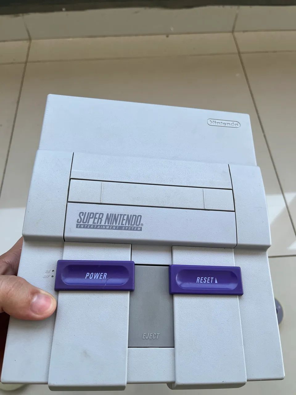 Super Nintendo + 2 controles + 1 jogo - Foto 3