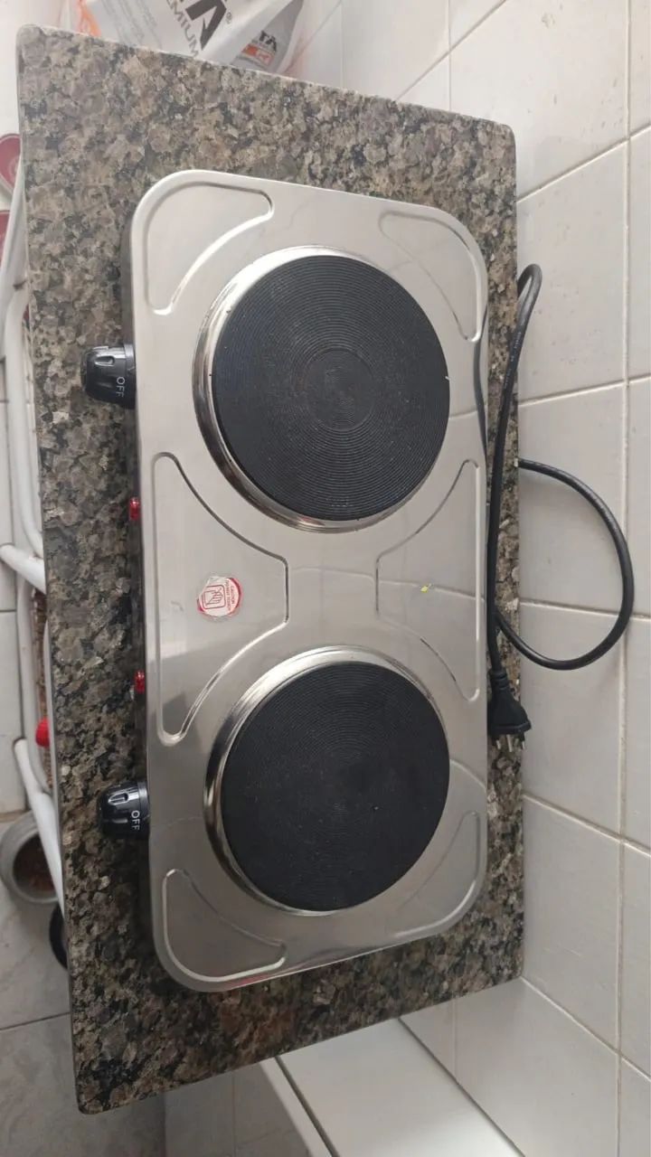 Fogão elétrico 2 bocas  - Foto 2