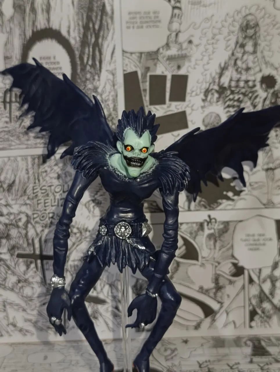 OPORTUNIDADE | Figure Ryuk Death Note Shinigami Colecionavel Premium - Foto 2