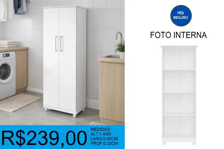 multiuso - lançamento - compacta - compre hoje e receba em até 72 horas 