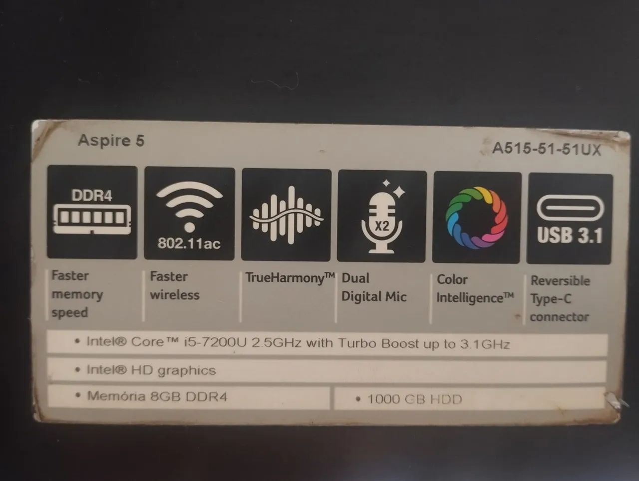 Notebook Acer Aspire 5 - Foto 3