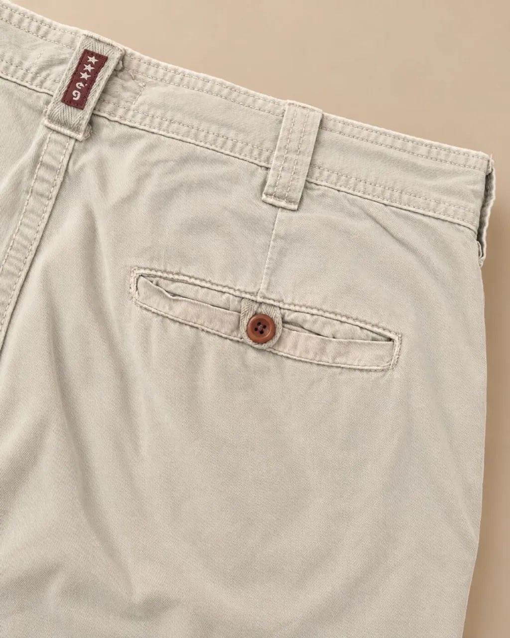 Bermuda cargo Armadillo 42 cor off-white.  - Foto 3