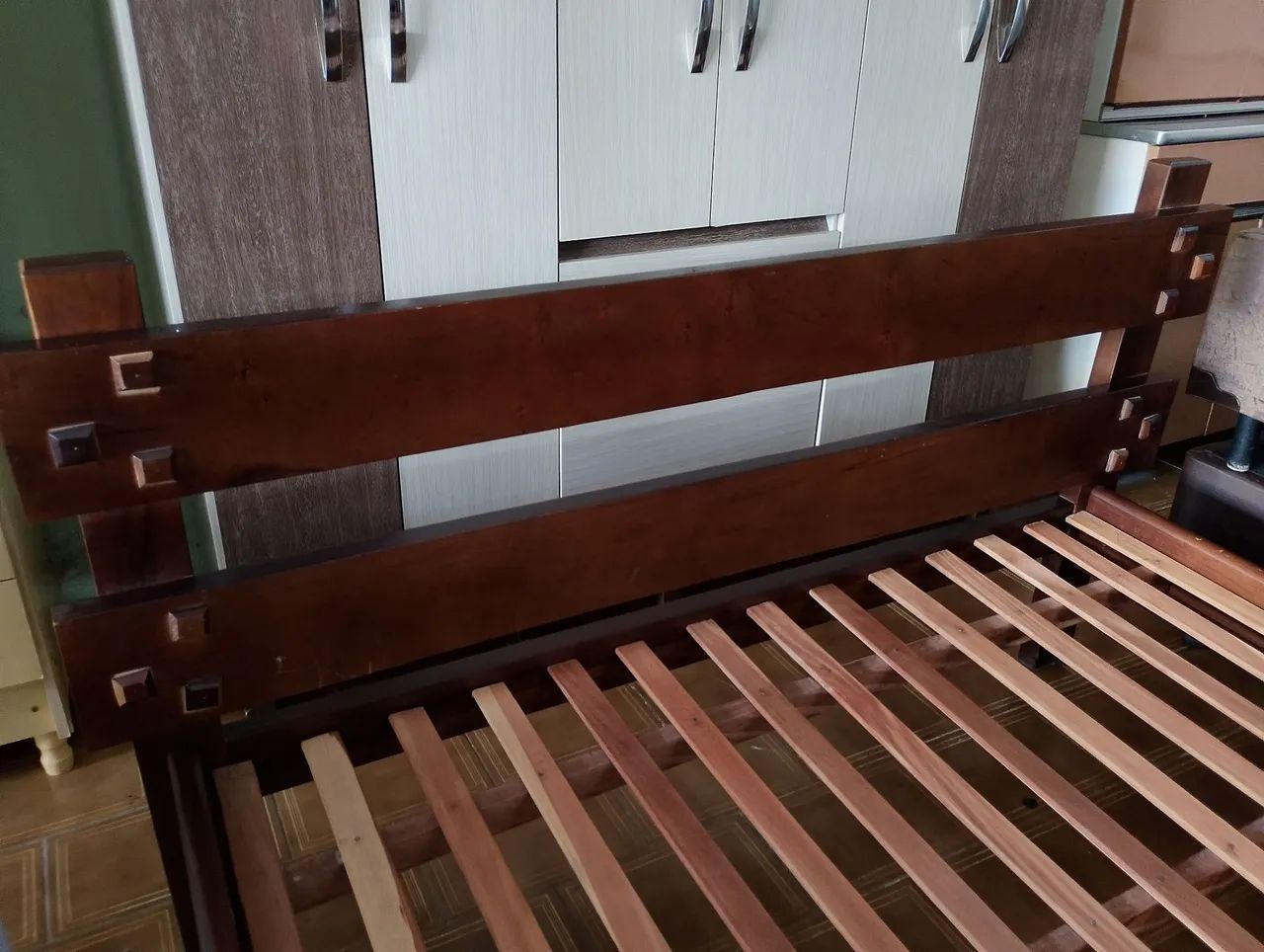 Cama de casal madeira maciça  - Foto 5